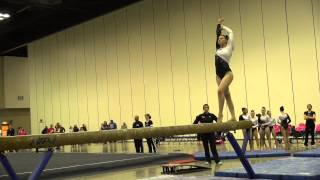 Madison Howell Lv10 Cincinnati, Beam 2015CircleofStars