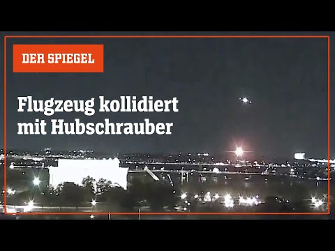 Flugzeugabsturz in Washington, D.C.: Maschine kollidiert mit Hubschrauber | DER SPIEGEL