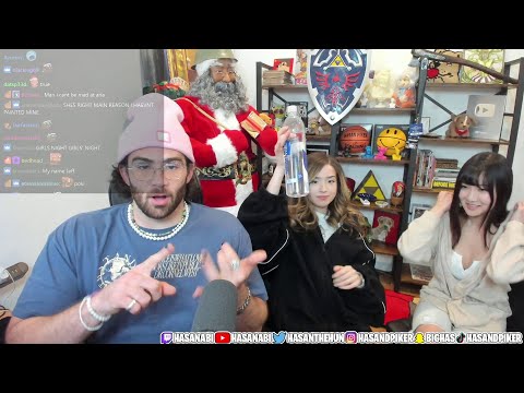 2/2 HasanAbi December 10, 2021 – Pokimane, Aria & Austin visit, Fixing Hasans Hair, MasterChef, JRE