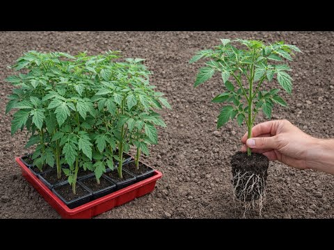 I grow tomatoes from seeds at home - strong plants = abundant fruit!