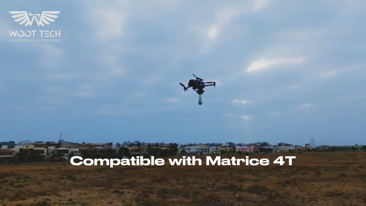WT Matrice 4T Munition Kit | Grenade Kit | Woot Tech Aerospace & Defense