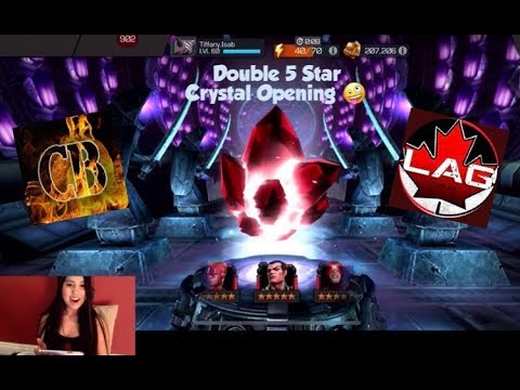 Double 5 Star Crystal Opening With Lagacy And CaptainBayeee! Any Luck?