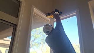 How to Install a Bay Window or Corner Post Shutter