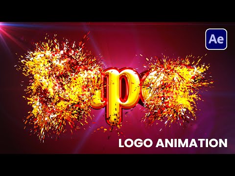 Easy After Effects Tutorial Particles Logo Text Animation Download Free Template