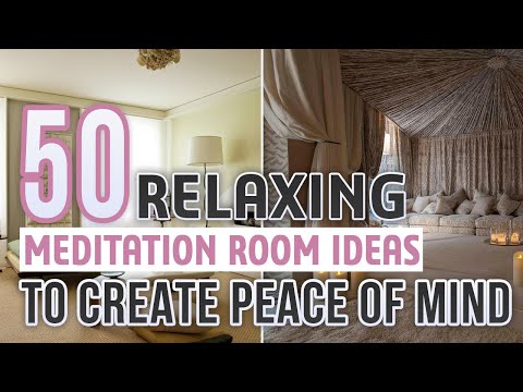 50 Relaxing Meditation Room Ideas To Create Peace of Mind