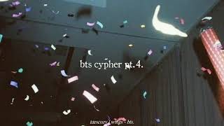 Download lagu BTS cypher 4 - bts (rap line) | slowed down mp3