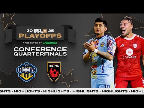 11.1.2025 | El Paso Locomotive FC vs. Phoenix Rising FC - Game Highlights