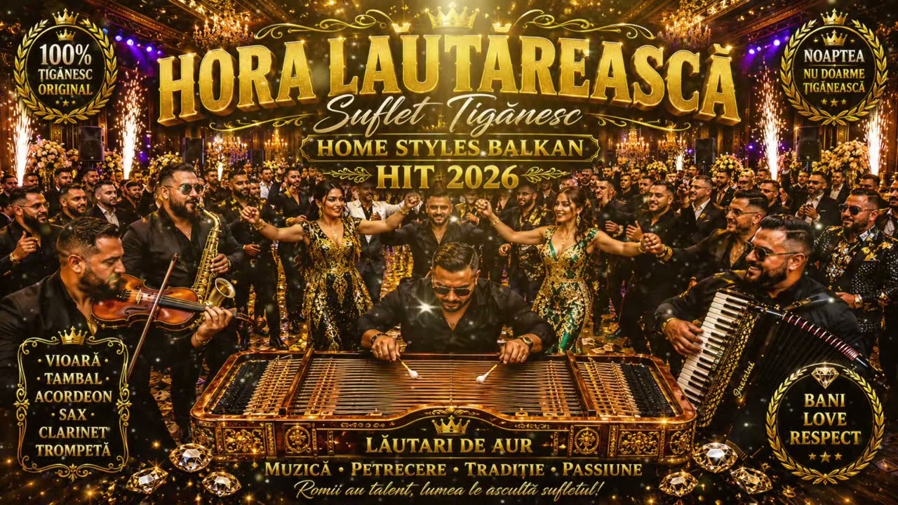 Diverse Manele - Hora lăutărească Suflet Țigănesc 2026 // Home Styles