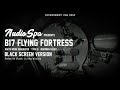 B17 Flying Fortress BLACK SCREEN VERSION - 8 Hour - Sleep - Airplane Propeller Sounds - White Noise