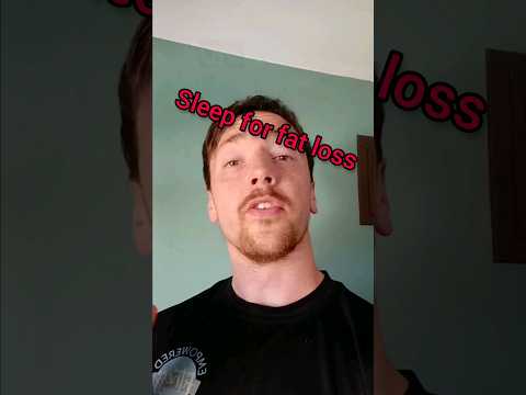 Do you want to lose body fat ? SLEEP! #rest