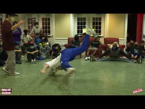 JunYoung Vs Andrew  -1 V 1 Collegiate ACE  Top 8 - Break Melee 3 - RU Breaks - B-Boy Network