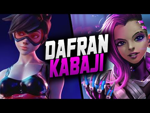 DAFRAN TRACER AND KABAJI SOMBRA! INSANE DUO! [ OVERWATCH SEASON 25 TOP 500 ]