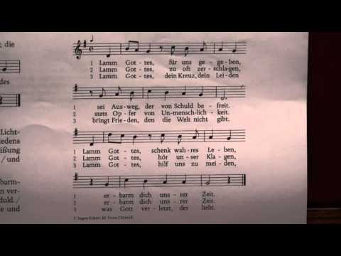 741 (WÜ) - Lamm Gottes, für uns gegeben