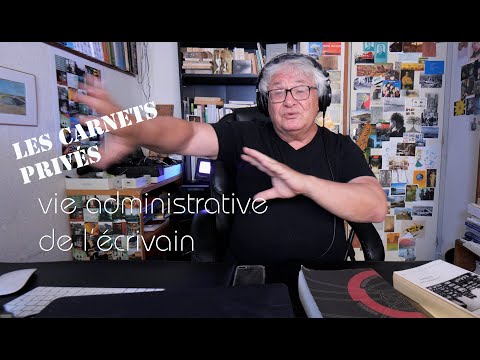#numérique | vie administrative de l'écrivain