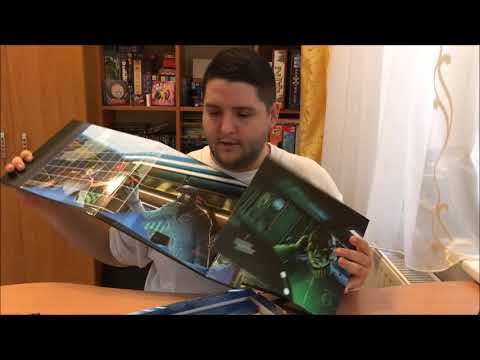 Captain Sonar Unboxing - Dobozmerülés - Mit Játsszunk?