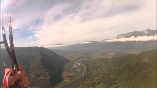 preview picture of video 'Parapente - Mini-Voile - Le petit Arc - Savoie'
