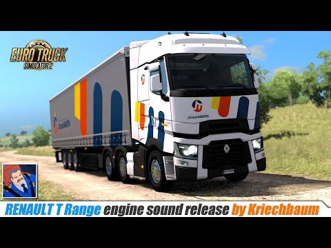 Euro Truck Simulator 2   Renault T Range engine sound release   review
