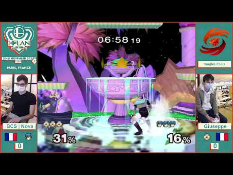 HFLAN Melee Edition 2020+1 - BCS | Nova (Marth) vs. Giuseppe (Sheik) - Singles Pools
