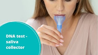 How to take a sample for your DNA test with a saliva collector