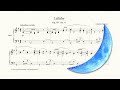 Brahms, Lullaby, Piano