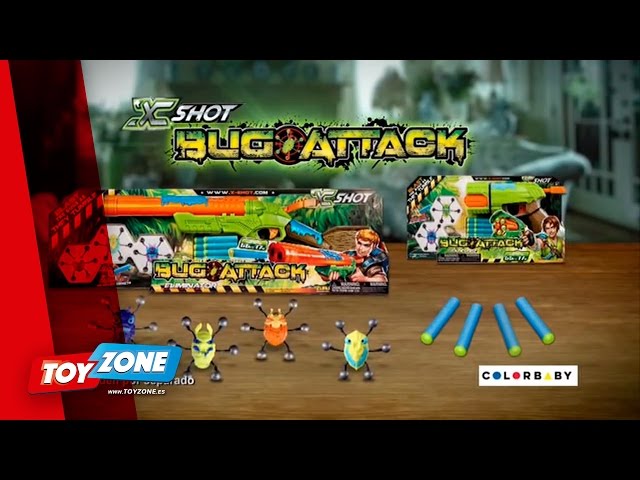 Vídeo relacionado con COLORBABY X-Shot, Pack de 200 dardos de espuma para pistolas de juguete, Dardos de gomaespuma de repuesto para pistolas (46926)