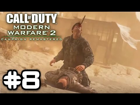 GAME ENDING! CALL OF DUTY MODERN WARFARE 2 REMASTERED - WALKTHROUGH - PART 8