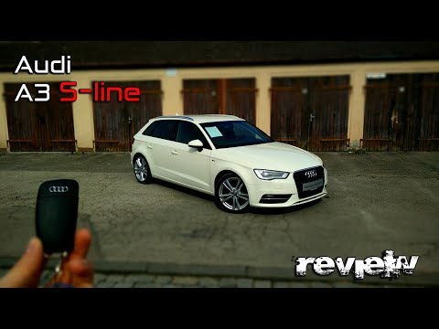 Audi A3 Sportback 2.0 TDI S-line (150 HP) Sound check & Interior