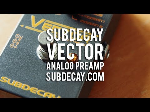 Subdecay Vector - Analog Preamp image 2