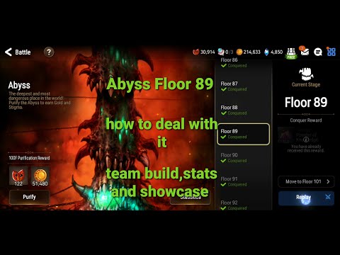 Epic Seven Abyss Floor 89,how to deal with it*