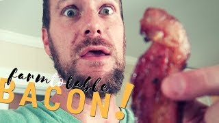 Taste Testing Bacon from The Local Pig