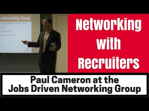 Networking with Recruiters - JDNG Highlights