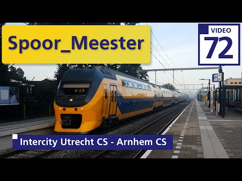 (4K) Cabview NS VIRM Trein | Rij mee met de INTERCITY van Utrecht CS naar Arnhem CS (72)