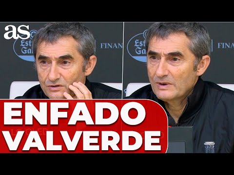 El ENFADO de ERNESTO VALVERDE tras la DERROTA del ATHLETIC en VIGO vs. el RC CELTA