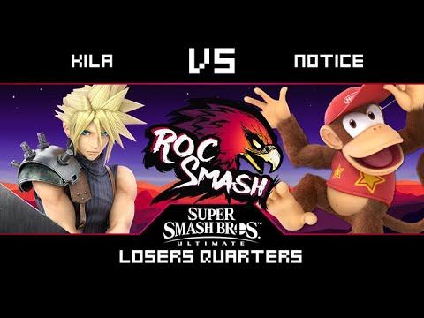 Kila (Cloud) vs Notice (Diddy) | The Return of Roc Smash! SSBU Losers Quarters