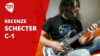 Video thumbnail for Recenze Schecter C-1 Silver Mountain by Music City CZ