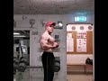 Crazy pump after chest,biceps and triceps