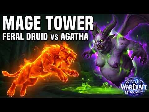 Feral Druid Mage Tower | Simplify Your Rotation, Dominate Agatha