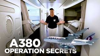 Qatar Airways A380 Crew Confidential - What you DON'T see as a Passenger