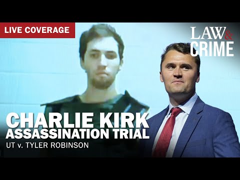 LIVE HEARING: Charlie Kirk Assassination Trial — UT v. Tyler Robinson