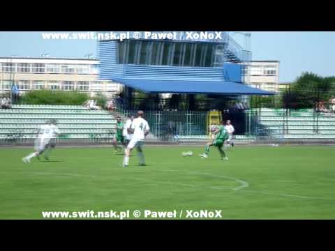 www.swit.nsk.pl - Świt Nowy Dwór Mazowiecki - Pelikan Łowicz 0-0 -  fragmenty I poł. sparingu