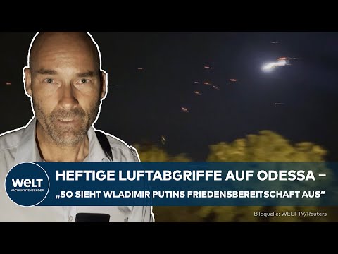 UKRAINE-KRIEG: Fürchterliche Feuerkraft - Putin schickt weiter Raketen und Drohnen