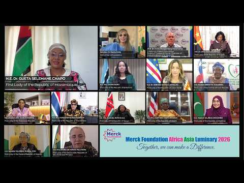 H.E. First Lady of Mozambique speech at 13th Merck Foundation Africa Asia Luminary (Online)2026