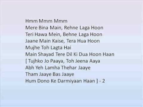 download lagu mp3 mp4 Tujhko Jo Paya Lyrics, download lagu Tujhko Jo Paya Lyrics gratis, unduh video klip Tujhko Jo Paya Lyrics