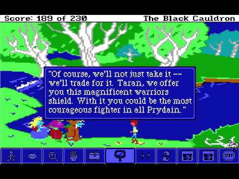 Let's Play The Black Cauldron: Point and Click Part 28 - More Endings