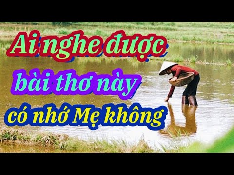 CHIỀU ĐÔNG - Nghe thơ mà nhớ mẹ - Thơ - Nguyễn Văn Năm - giọng ngâm - Mỹ Duyên