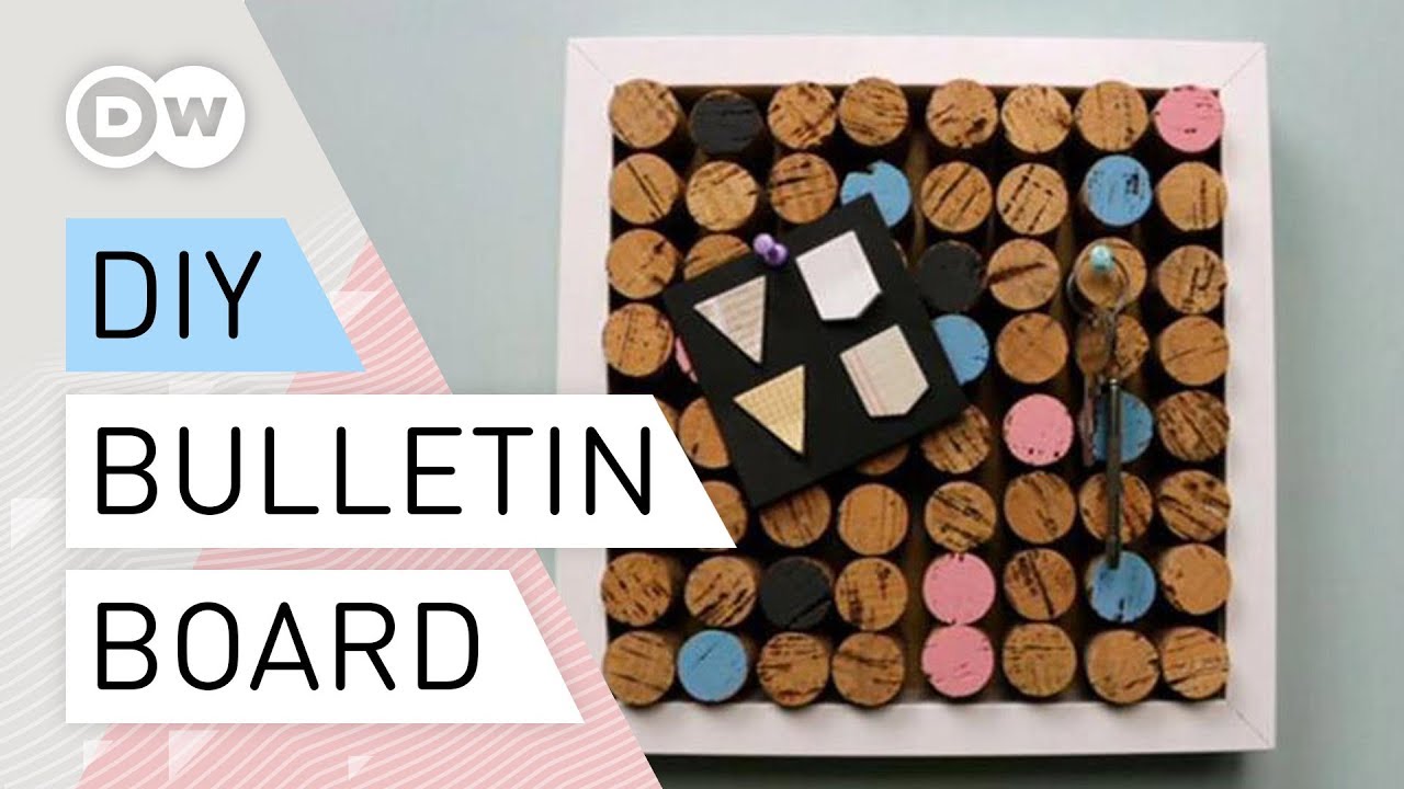 DIY - How to make a bulletin board