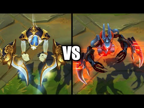 Broken Covenant Nocturne vs Eternum Nocturne Skins Comparison (League of Legends)