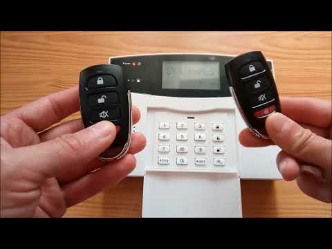 Добавление пульта дистанционного управления на GSM Wi-Fi PSTN Сигнализации Emastiff G2BW. Инструкция