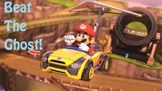 Mario Kart 8 - Yoshi Valley - Time Trial Stamp Unlock (Nintendo Staff Ghost)