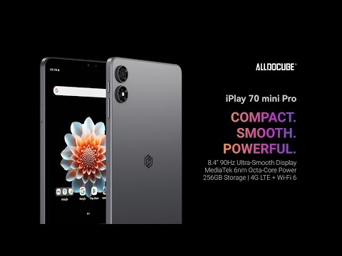 ALLDOCUBE iPlay 70 mini Pro – mini tablet with 90Hz display & octa-core power
